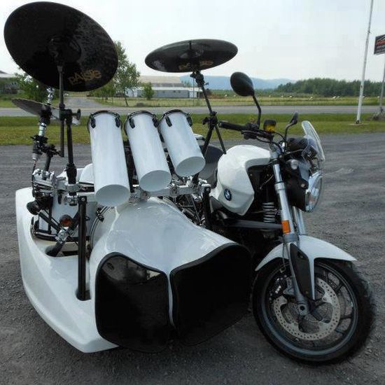 Bmw sidecar drums #4