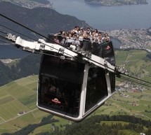 The Cabrio: World’s first open air double-decker cable car from Switzerland