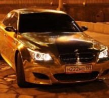 In Photos: Most beautiful gold plated cars