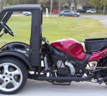 Extreme conversion: Suzuki Hayabusa Reverse Trike