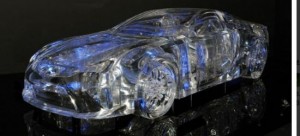 Lexus LFA in Ice