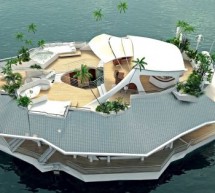 Eco friendly Orsos floating Island promises luxury living on a yacht