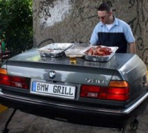 BBQ from BMW E32 7 grill: One for me too please!