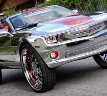 Camaro SS gets devilish looks with 32” wheels and chrome finish