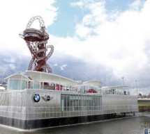 BMW unveils the ‘floating’ London 2012 Olympic Park Pavilion