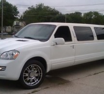 Ford Excursion disguised as Mercedes GL faced Limo hits eBay for $29,500