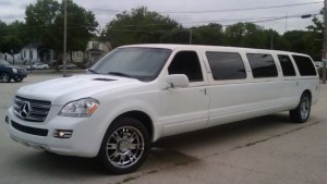 Mercedes GL-Faced Ford Excursion limousine
