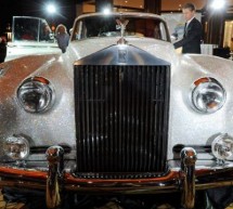 Blinged Wheels: Swarovski-studded Rolls Royce Silver Cloud II