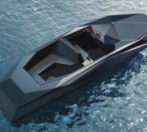 Batmobile enters the water with Z Boat