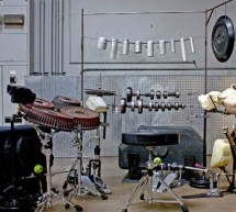 Motor Rhythms: A drum set made of used car parts