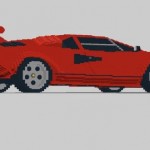 Lego Lamborghini Countrach 1