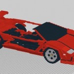 Lego Lamborghini Countrach 2