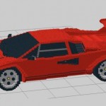 Lego Lamborghini Countrach 4