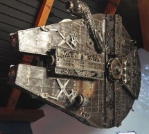 10 feet long Millennium Falcon spacecraft takes form out of car parts
