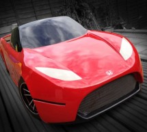 Designer thinks of his concept sports car as a truck