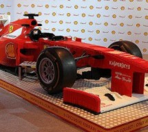 Full size F1 Lego car ready to face any similar creation on track