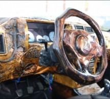 Russian adds oomph factor to Lada 21099 with wooden interior