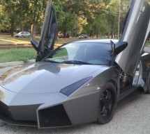 Mitsubishi Eclipse as Reventon replica is a true representative of Lambo form