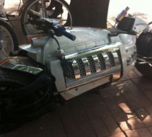 Chinese enthusiast builds a poor replica of Dodge Tomahawk motorcycle