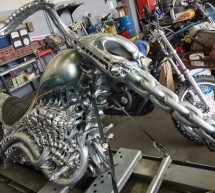 This eerie bike from the ‘Ghost Rider’ is a sheer gory mess