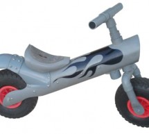Bike from PVC pipes gives your toddler a fancy ride