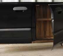 Cabinet from Mazda scraped doors for your living space