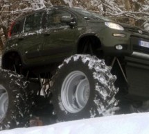 From beautiful hatch to a Monster Truck: Fiat Panda 4×4