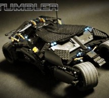 RC fully functional Lego Tumbler Batmobile to make Batman jealous
