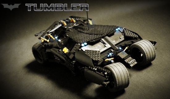 How To Build A Mini Lego Batmobile Tumbler