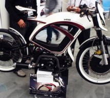 Thomas Bubilek’s HSB combines bicycle, electric motor and combustion engine