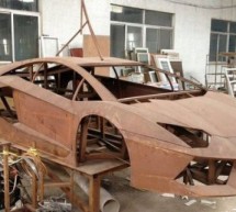 Chinese Steel Framed Lamborghini Aventador replica matches Italian original every bit