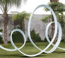 Eddi Prabandono’s multi-looped Vespa sculpture is pleasant bonhomie