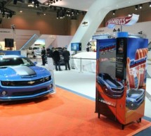 Hot Wheels Camaro-matic Trending Machine dispenses 1:64-scale Camaros with #ChevyCIAS tweet