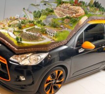 Citroen’s unique Diorama on real DS3 celebrates nine World Rally Championship titles