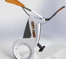Foldable City Ass electric unicycle takes compactness, eco friendliness to next level