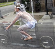 Jimmy Kuehnle’s invisible bike stays between sculpture and transport