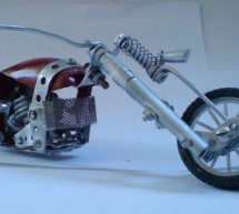 Scaled motorbike souvenir models are different, badass too