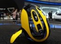 E4U – Hyundai’s single seat egg-shaped, wheel-less car