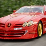 Mercedes McLaren SLR 999 Red Gold 2