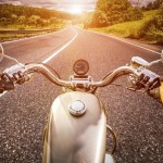 Biker First-person view