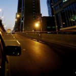night driv ing