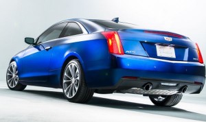 2015-Cadillac-ATS-Coupe-rear-view
