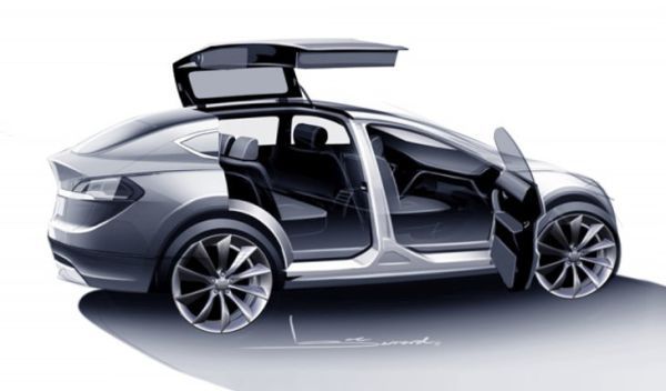 Tesla’s Model X SUV 3