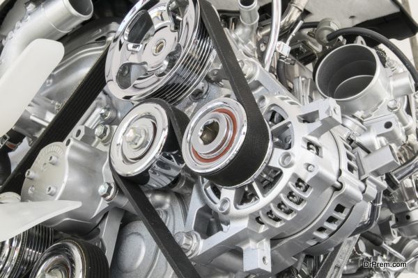 Part of car engine