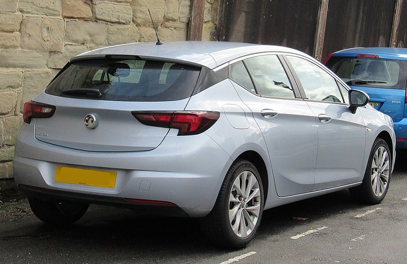 Vauxhall Astra Design Rear