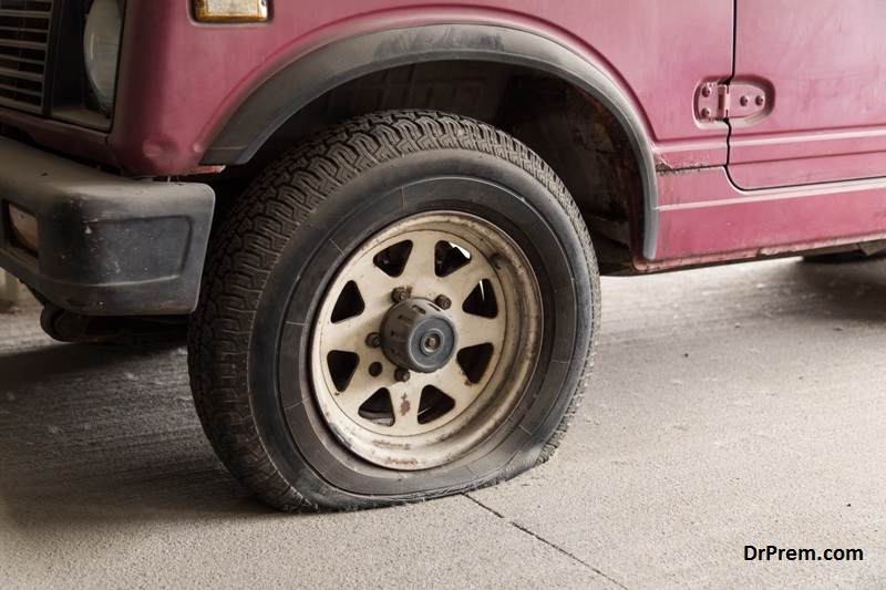 Goodbye to flat tires: