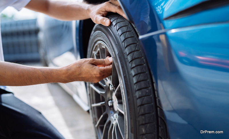 Wheels need to be checked regularly