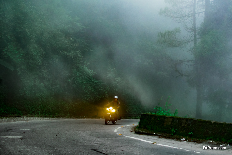 A lone rider