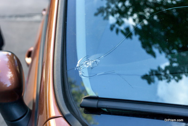 Cracked Windshield