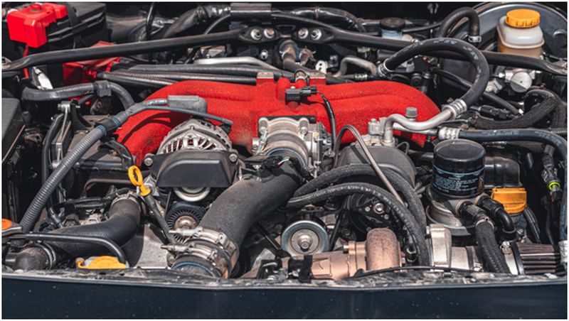 A picture of the engine of a car getting repaired and paid for by a vehicle protection plan with CarGuard Administration
